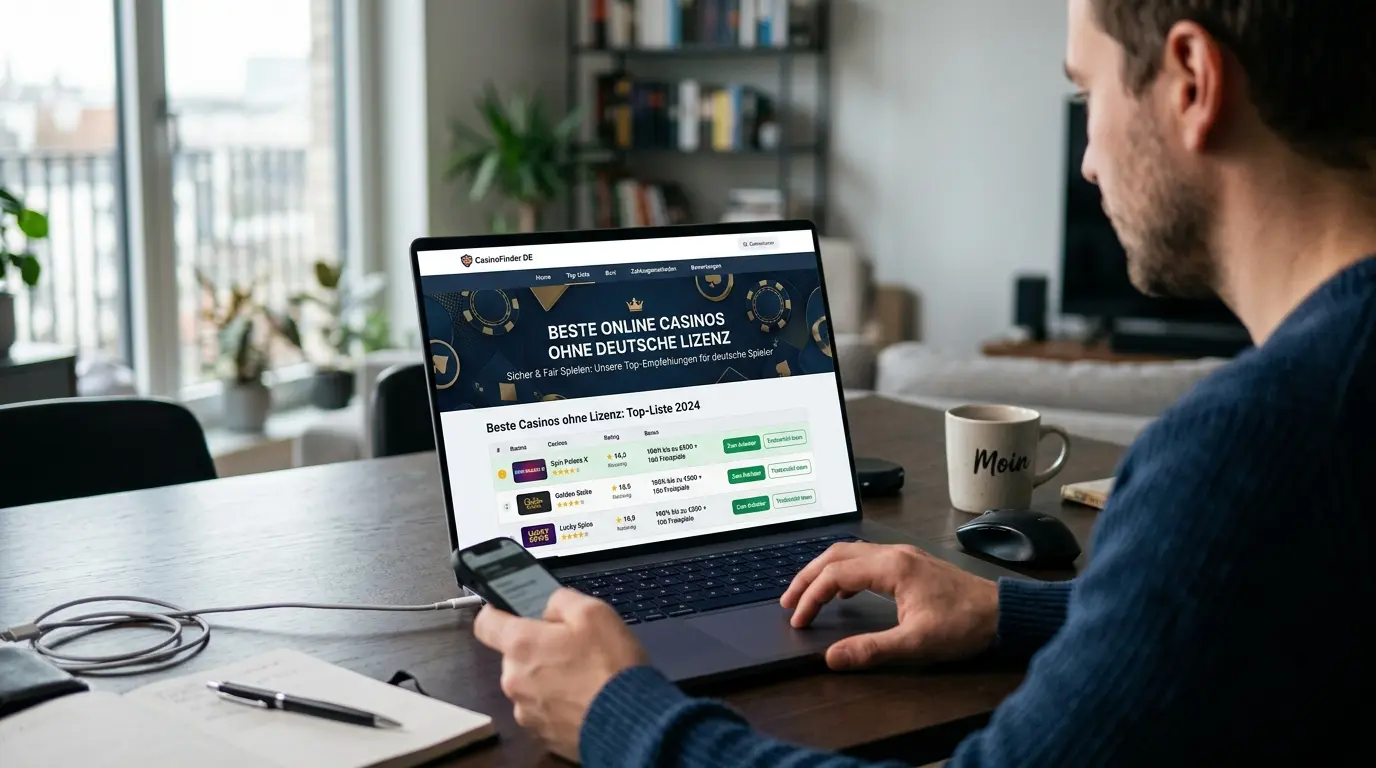 Beste Online Casinos ohne Lizenz 2026 im Vergleich