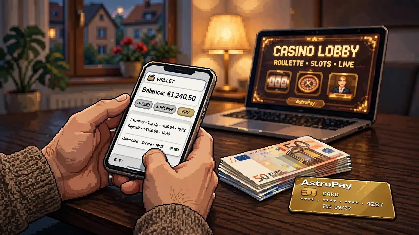 Beste Online-Casinos mit AstroPay bezahlen